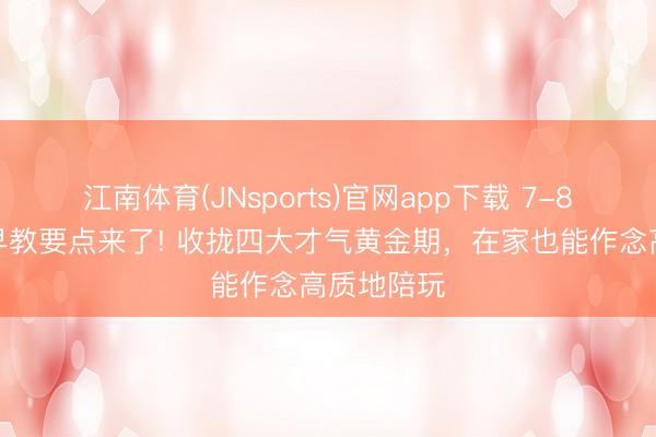 江南体育(JNsports)官网app下载 7-8月龄宝宝早教要点来了! 收拢四大才气黄金期，在家也能作念高质地陪玩